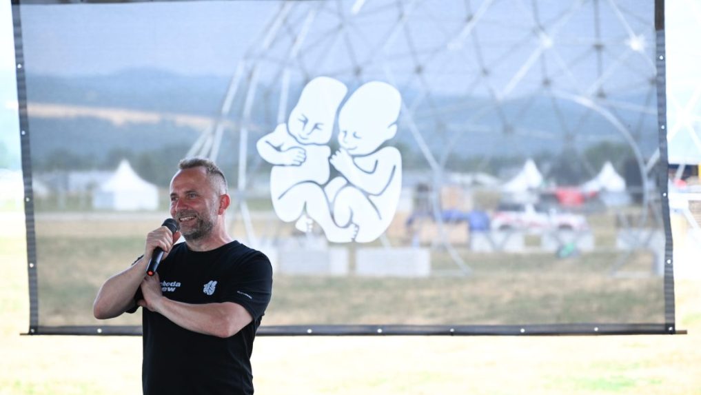 Na snímke riaditeľ festivalu Pohoda Michal Kaščák.