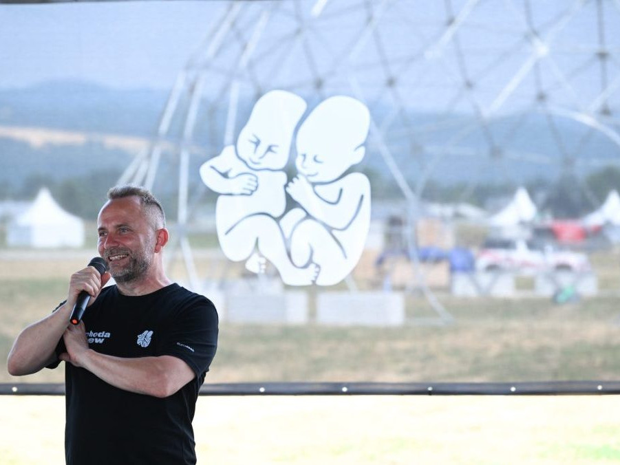 Na snímke riaditeľ festivalu Pohoda Michal Kaščák.