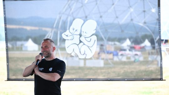Na snímke riaditeľ festivalu Pohoda Michal Kaščák.