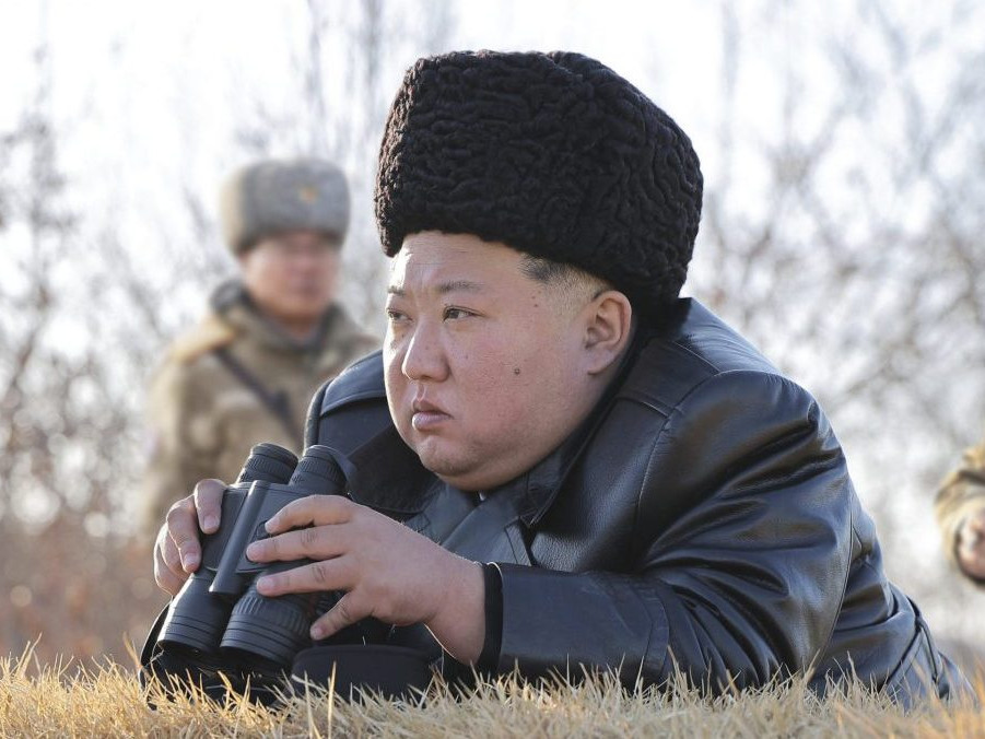 Kim Čong-un.