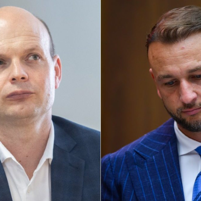 Na snímke Branko Kišš a Matúš Šutaj Eštok.