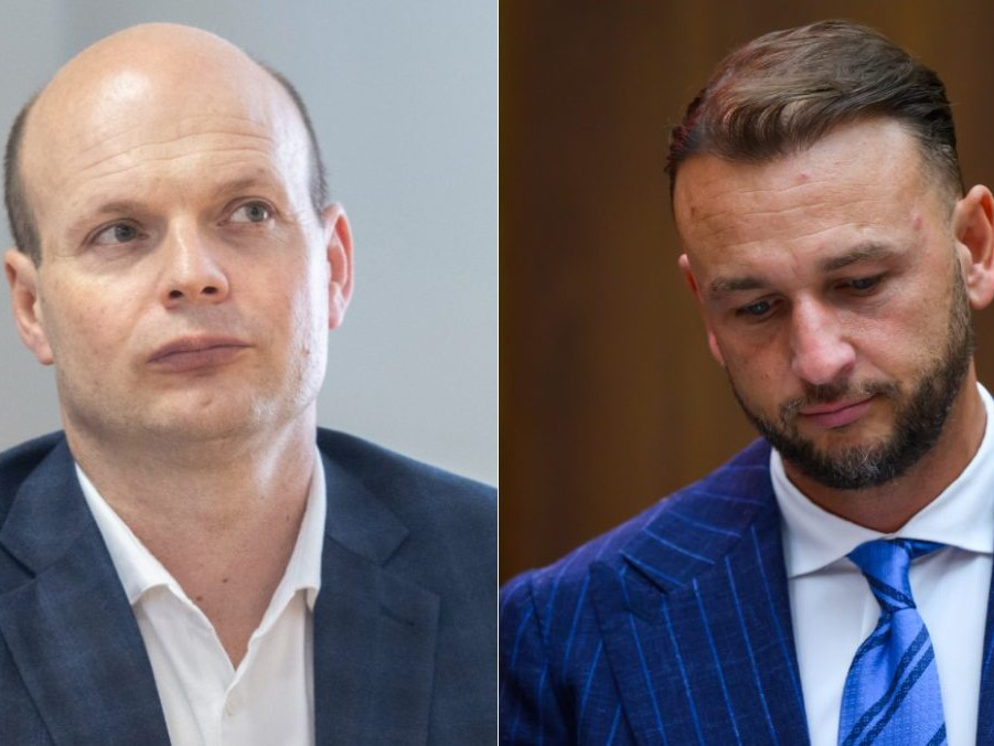 Na snímke Branko Kišš a Matúš Šutaj Eštok.