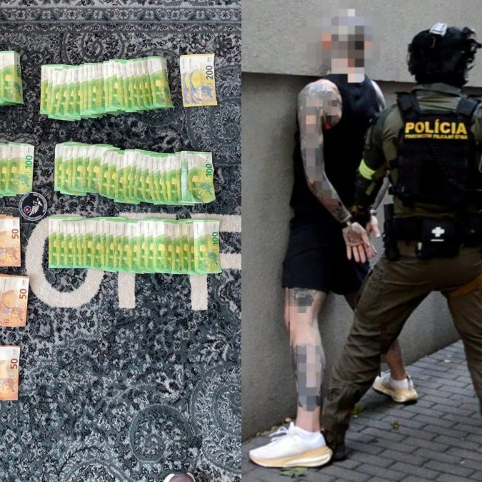 Polícia zadržala niekoľko osôb, luxusné autá, exkluzívne hodinky a šperky, a iné.
