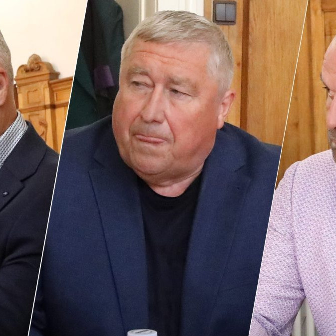 Tibor Gašpar, Dušan Kováčik a Norbert Bödör.