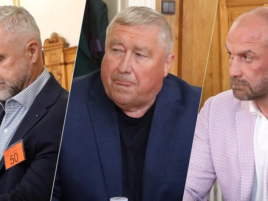 Tibor Gašpar, Dušan Kováčik a Norbert Bödör.