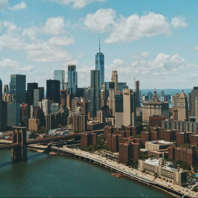 Na snímke New York.