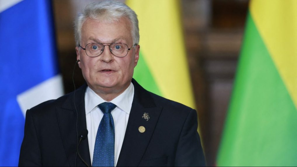 Litovský prezident Gitanas Nauseda.