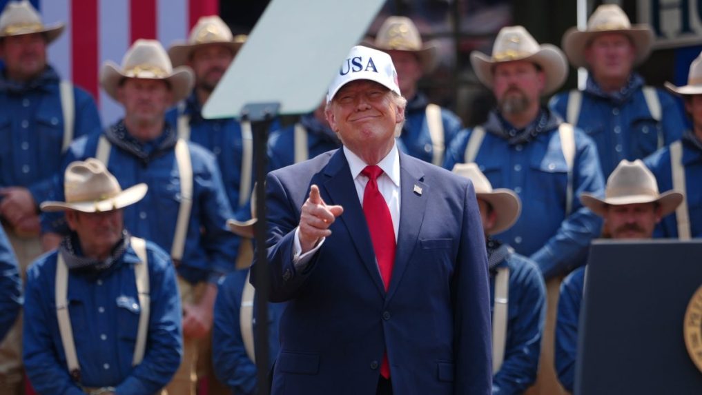 Na snímke Donald Trump.