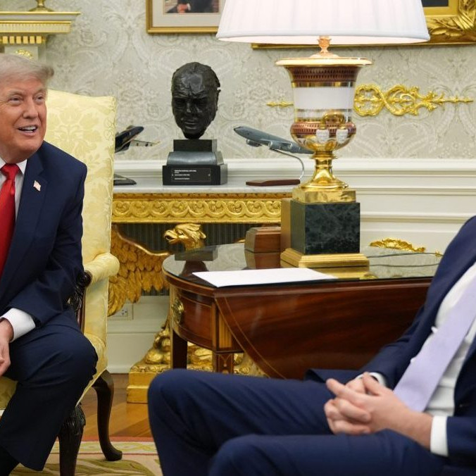 Na snímke Donald Trump a J. D. Vance.