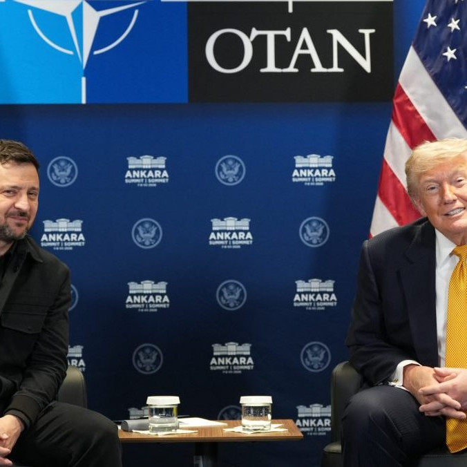 Volodymyr Zelenskyj a Donald Trump.