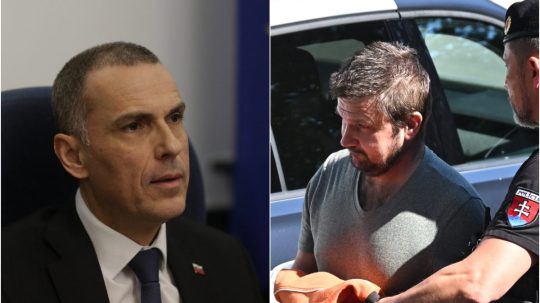 Na kombosnímke Maroš Žilinka a obvinený Tomáš V.