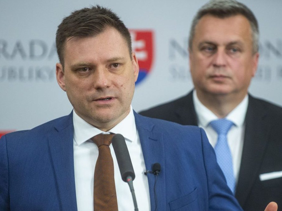 Tomáš Taraba a Andrej Danko.