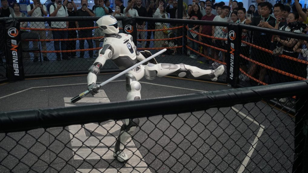 
 humanoidný robot		