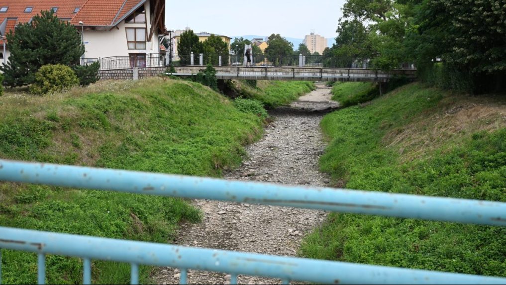 stav vodnej hladiny na rieke Bodva v meste Moldava nad Bodvou
