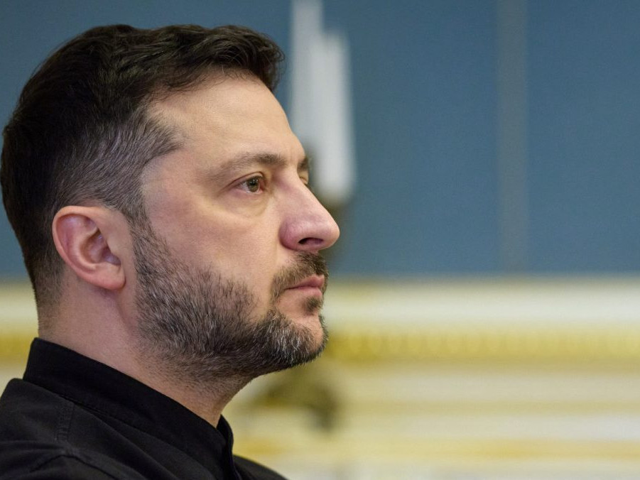 Ukrajinský prezident Volodymyr Zelenskyj