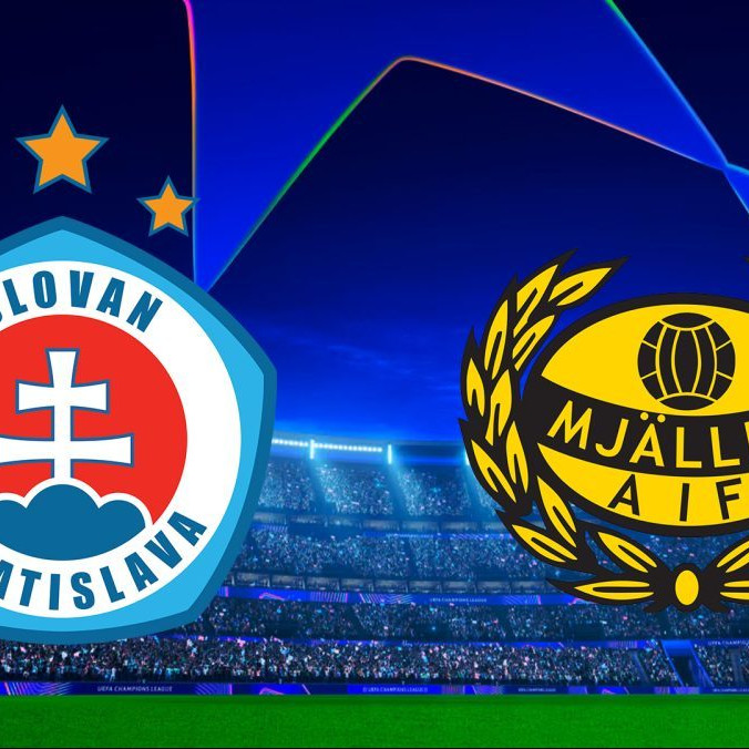 Sledujte NAŽIVO: Slovan je krok od postupu do play-off o Ligu majstrov, na Tehelnom poli hostí Mjällby AIF