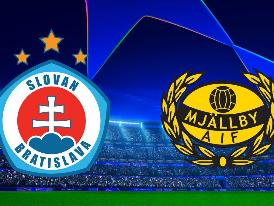 Sledujte NAŽIVO: Slovan je krok od postupu do play-off o Ligu majstrov, na Tehelnom poli hostí Mjällby AIF