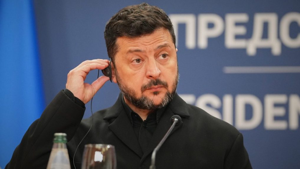 Ukrajinský prezident Volodymyr Zelenskyj.