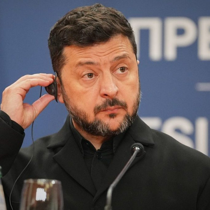 Ukrajinský prezident Volodymyr Zelenskyj.