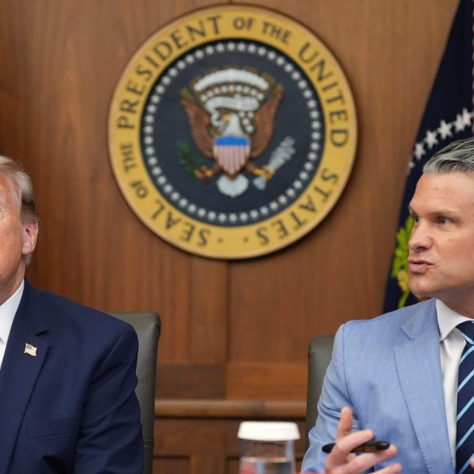 Trump a Hegseth