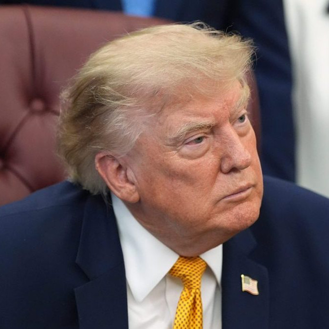 Na snímke Donald Trump.