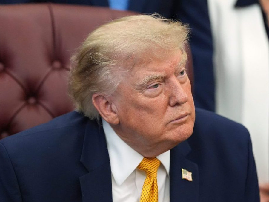 Na snímke Donald Trump.