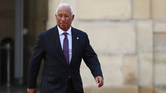 Na snímke António Costa.