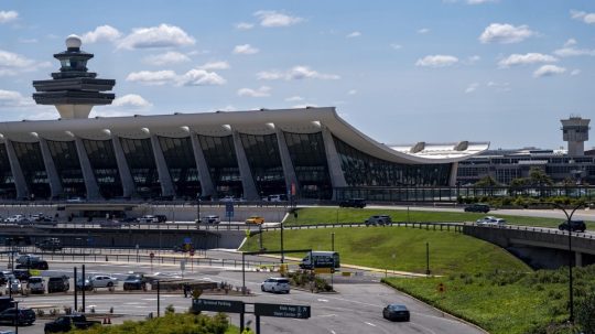 Medzinárodné letisko Dulles vo Washingtone.