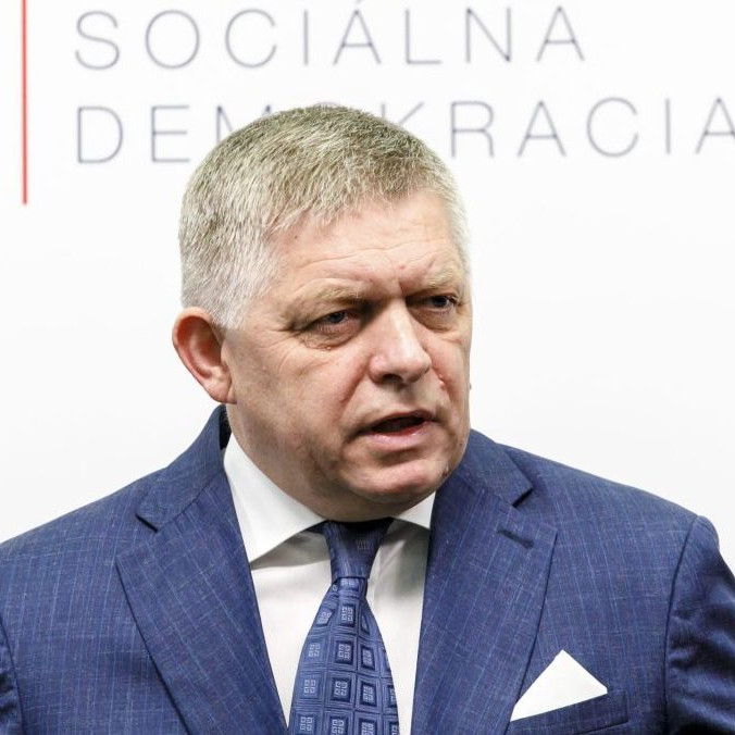 Premiér SR a predseda vládnej strany Smer-SD Robert Fico.