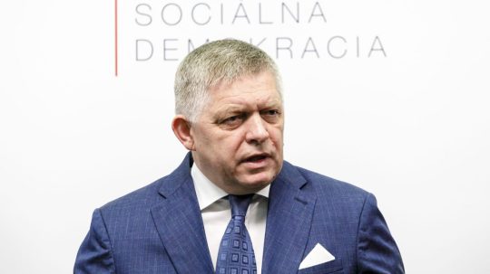 Premiér SR a predseda vládnej strany Smer-SD Robert Fico.