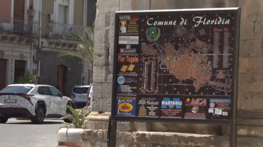 tabuľa s mapou Floridie