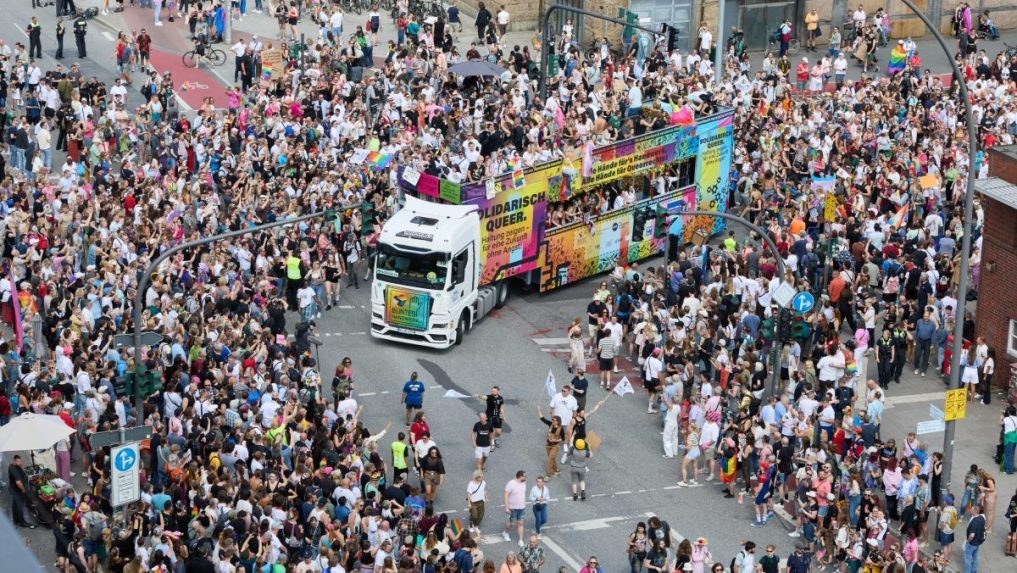 Pride v Hamburgu.