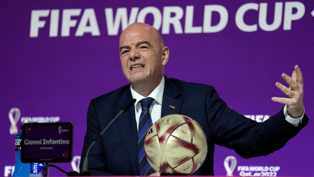 Prezident FIFA Gianni Infantino.