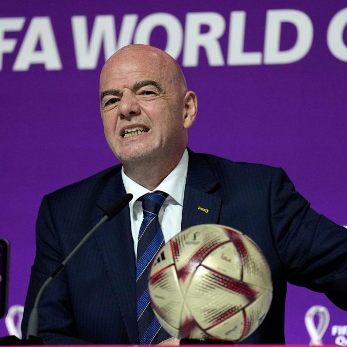 Prezident FIFA Gianni Infantino.