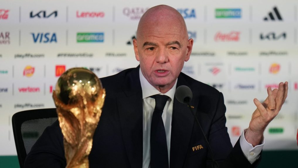 Prezident FIFA Gianni Infantino.