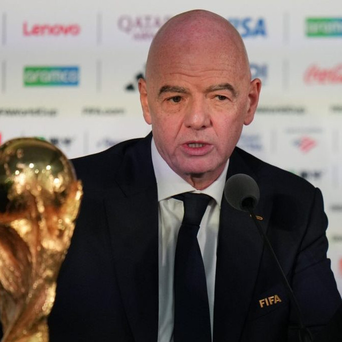 Prezident FIFA Gianni Infantino.