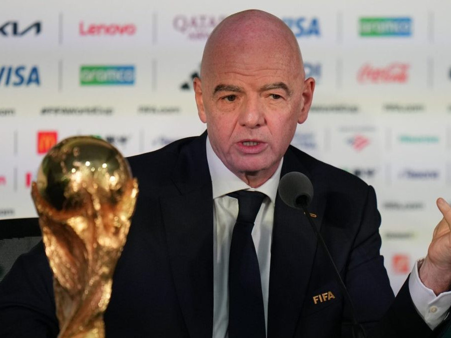 Prezident FIFA Gianni Infantino.