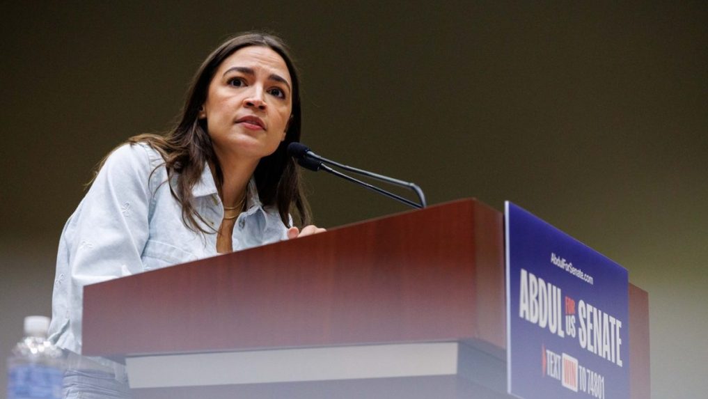 Alexandria Ocasio-Cortez.