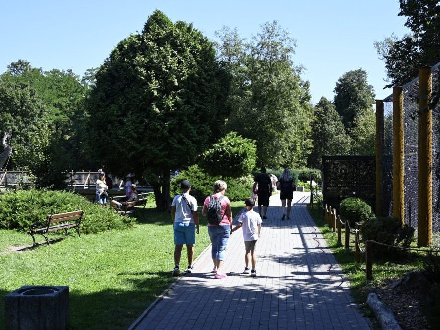 Návštevníci ZOO Spišská Nová Ves.