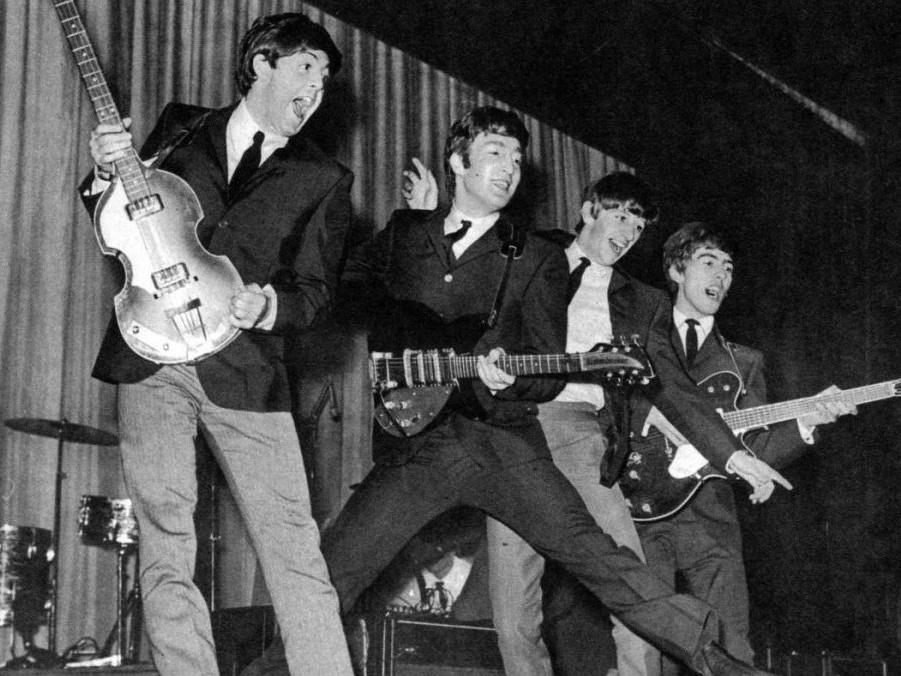 Na snímke skupina The Beatles.