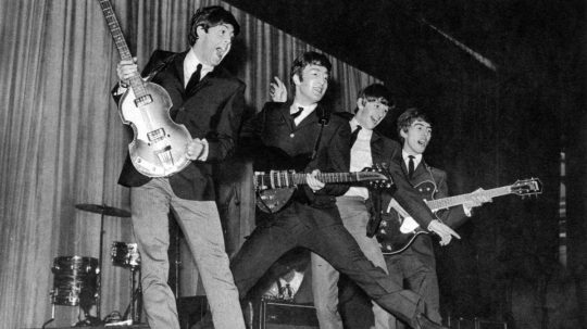 Na snímke skupina The Beatles.