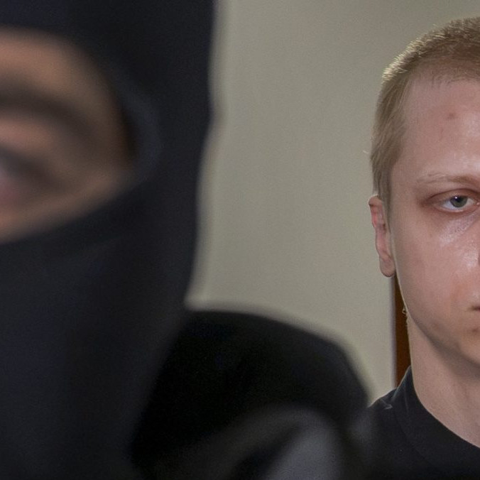 Na snímke obžalovaný Samuel S.
