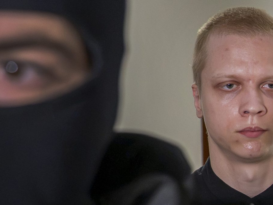 Na snímke obžalovaný Samuel S.
