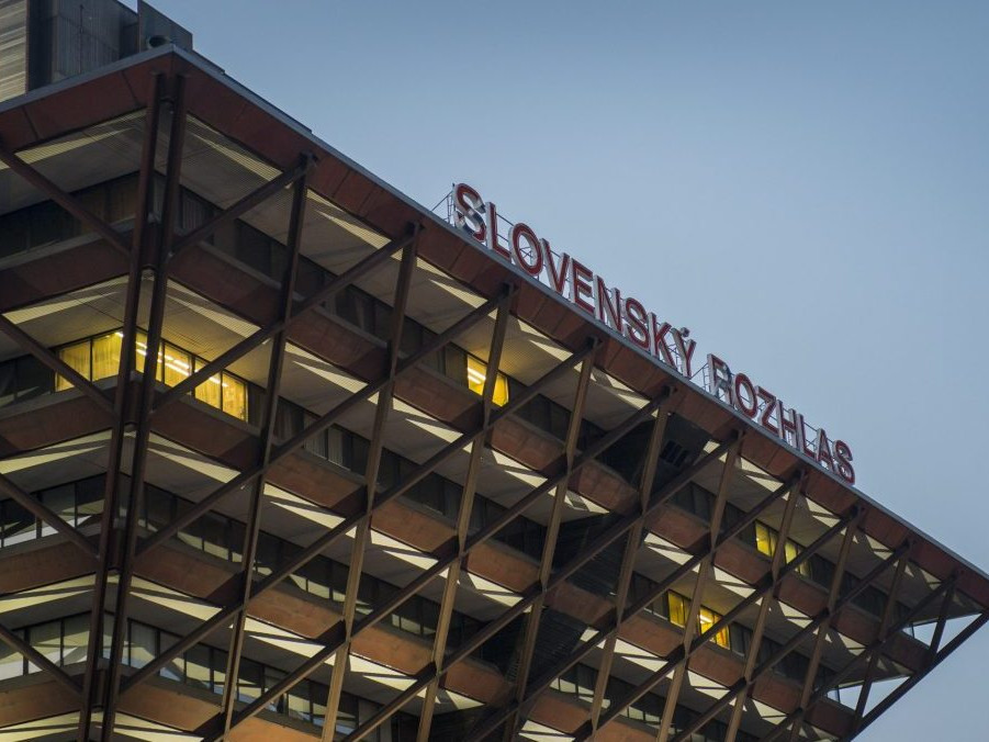 Budova Slovenského rozhlasu.