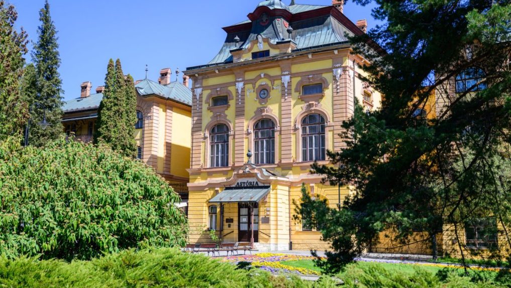 Hotel Astória v Bardejovských Kúpeľoch