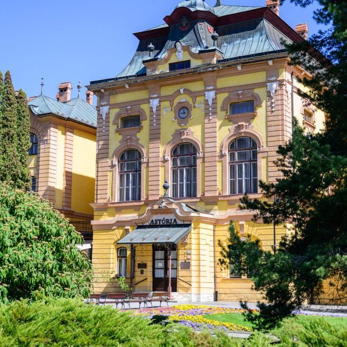 Hotel Astória v Bardejovských Kúpeľoch