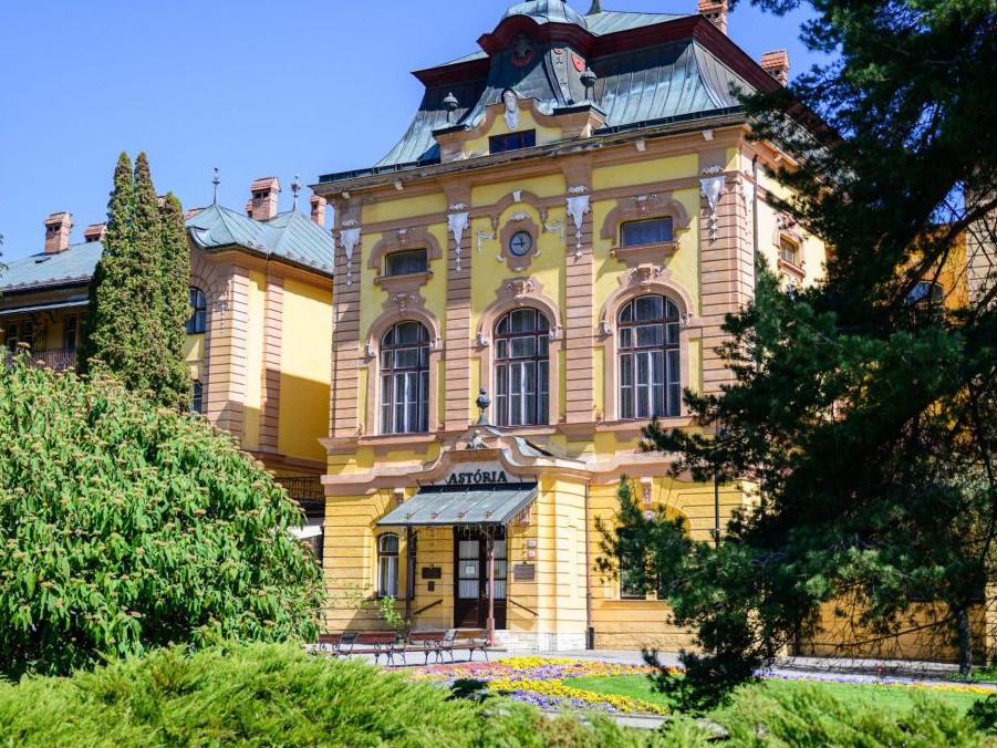 Hotel Astória v Bardejovských Kúpeľoch