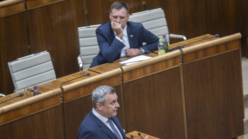 Tomáš Taraba a Andrej Danko