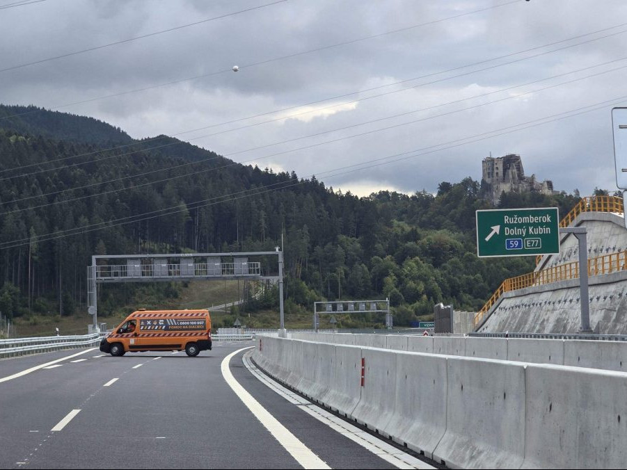 Diaľničný obchvat Ružomberka.