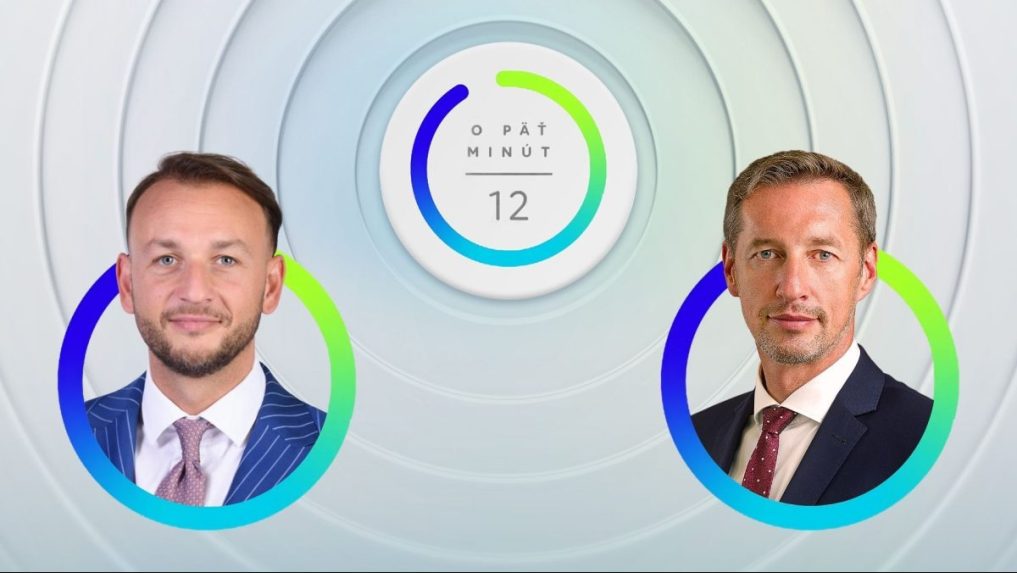 
 Sledujte NAŽIVO: Hosťami relácie O 5 minút 12 sú Matúš Šutaj Eštok a Milan Majerský		